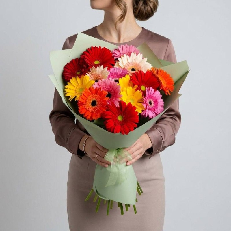 Моно-букет из гербер